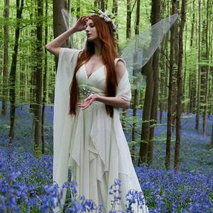 طقم أجنحة خرافية للكبار والصغار ، أجنحة فراشة ، عصابات خرافية ، عصابة رأس زهرة ، آذان قزم ، وين وين للنساء ، 5 قطع أفضل 10 مبيعات جناح خرافي للبالغين - رقم 4