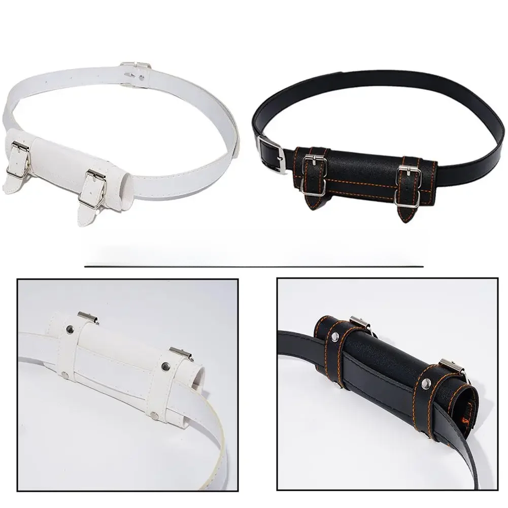 Ceinture en cuir PU pour ceinture Katana, ceinture Demon Slayer, sangle de rapière, étui pour ceinture épée, gaine de taille, support de fourreau 110CM