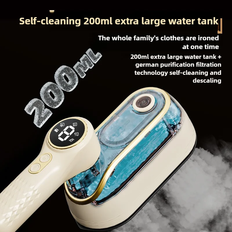 의류 용 여행용 스티머 휴대용 미니 다림질 기계 휴대용 미니 스티머 가정용 의류 스티머 EU UK 플러그