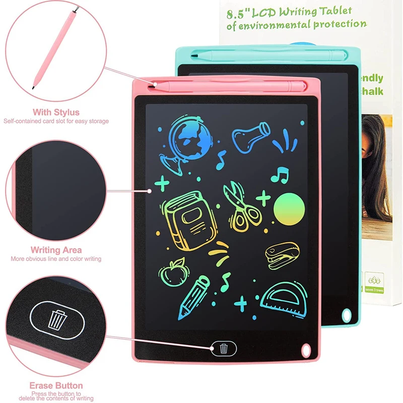 8.5 inch LCD Drawing Tablet For Children\'s Toys Painting Tools Electronics Writing Board Boy Kids Educational Toys
