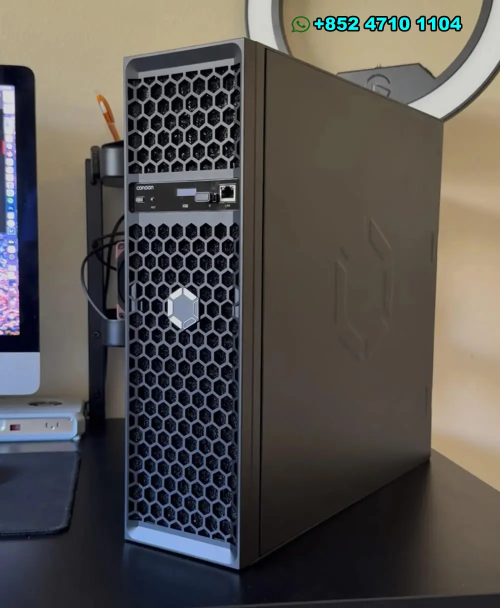 Offre de premier niveau! Achetez-en 5, obtenez-en 3 gratuits Canaan Avalon Q 90Th 1674W Bitcoin BTC Miner Mining à domicile