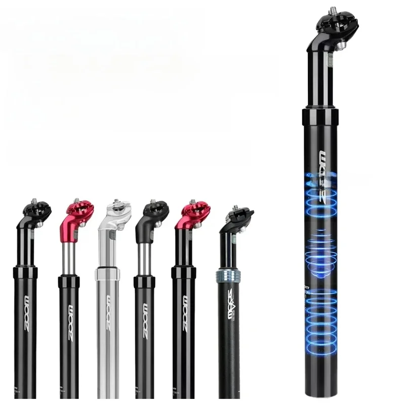 AliExpress Zoom/orem ZOOM Bike Seat Post 27 2 Seatpost Suspension Dropper Post 31.6/28.6/30.4/30.8/33.9mm MTB Suspension Shock Absorber Accessories