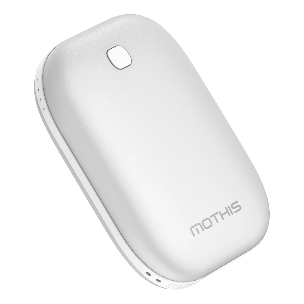 [Kc معتمد] قابلة للشحن جهاز تدفئة محمول قوة البنك كومبو 3-Level التحكم في درجة الحرارة سخان صغير على الوجهين التدفئة مخصص الحقيبة حزام 5200Mah