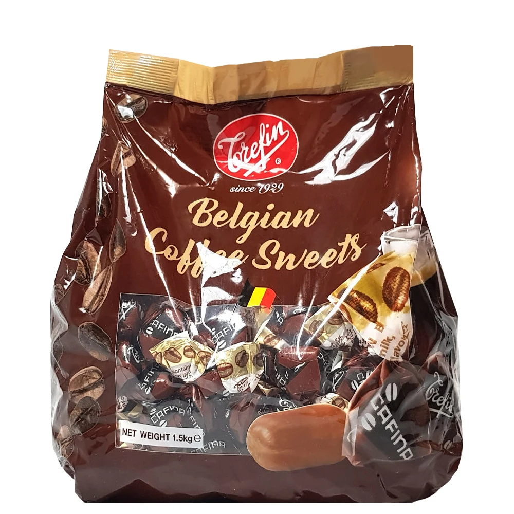 Caramelo dulce con sabor a café belga Trelpine 1,5 kg