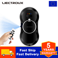 Robot Window Cleaner Liectroux HCR-10,Water Spray,Window Cleaning Robot Vacuum,Smart Home Glass Wall Washing,High Vacuum Suction