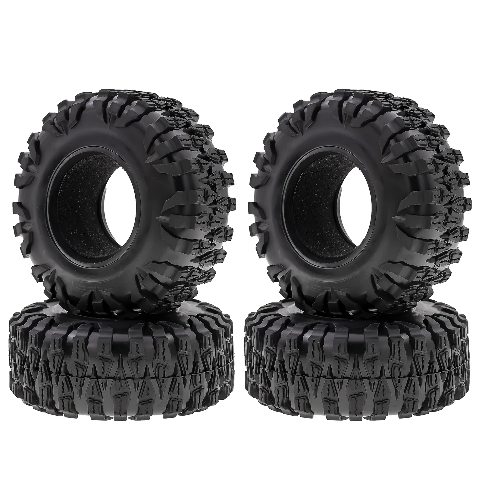 Opony 2.2 Rubber Mud Grappler 120*46MM do modeli RC 1:10 Rock Crawler Axial SCX10 II 90046 90047 TRX-4 TRX4 — 2