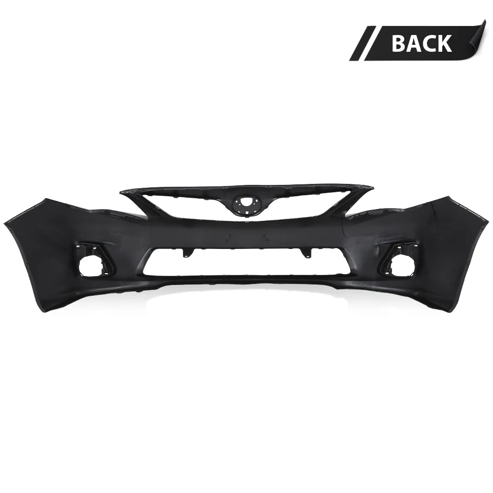 Primed Voorbumper Cover voor Toyota Corolla Base 2011/Toyota Corolla L 2012-2013/Toyota Corolla (Ce, Le) 2011 2012 2013