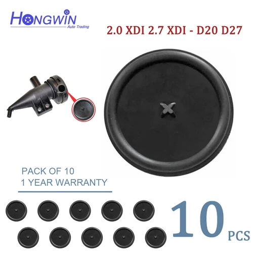 1/5/10 Uds A6650180333 A6650180233 A6650180433 A6650180633 Membrana de cubierta de válvula PCV para Ssangyong Actyon Kyron 2,0 2,7 XDI D20