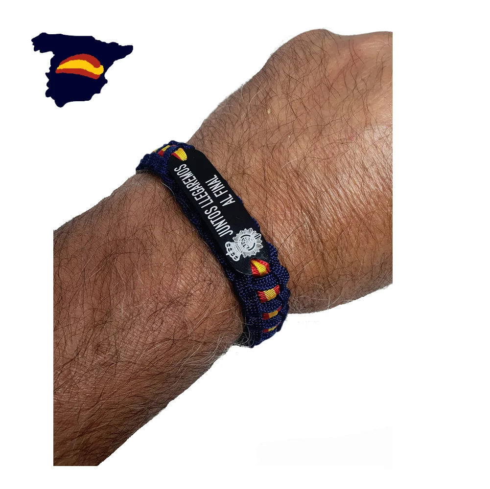 Bracelet CNP together we will reach the Final fashion men, women handicraft Spain