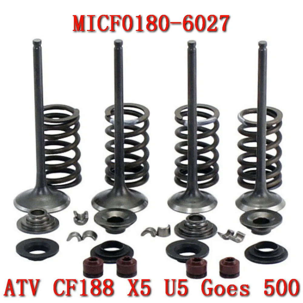 Zawór wlotowy i wydechowy motocykla Assy 0180-6027 dla CFMoto CForce 188 500 ATV UTV akcesoria CF188 X5 CF188-B UF500 U5 CF188-A