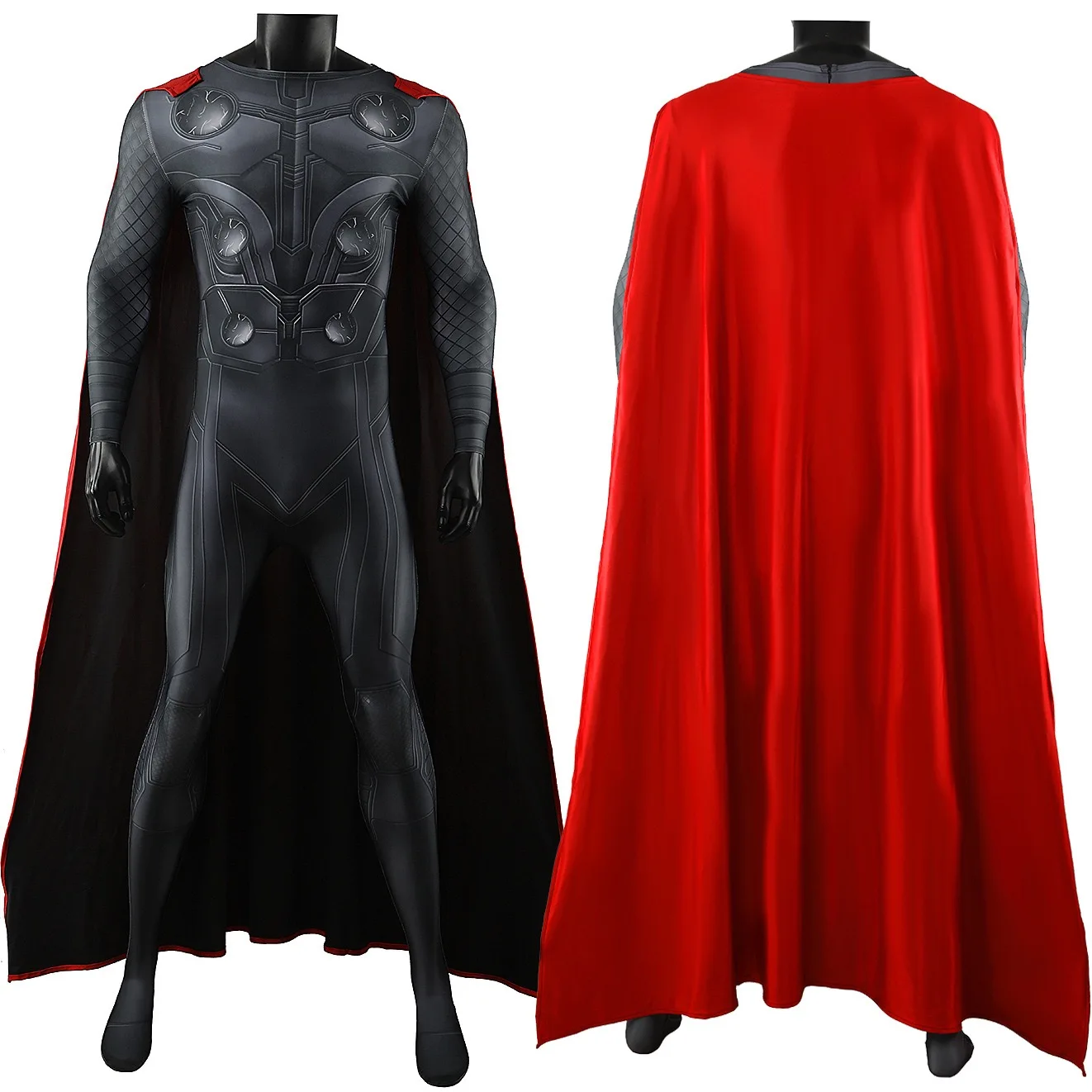 Thor Cosplay Costume Combinaison Ensemble Complet, Halloween, Carnaval Partie Trempée