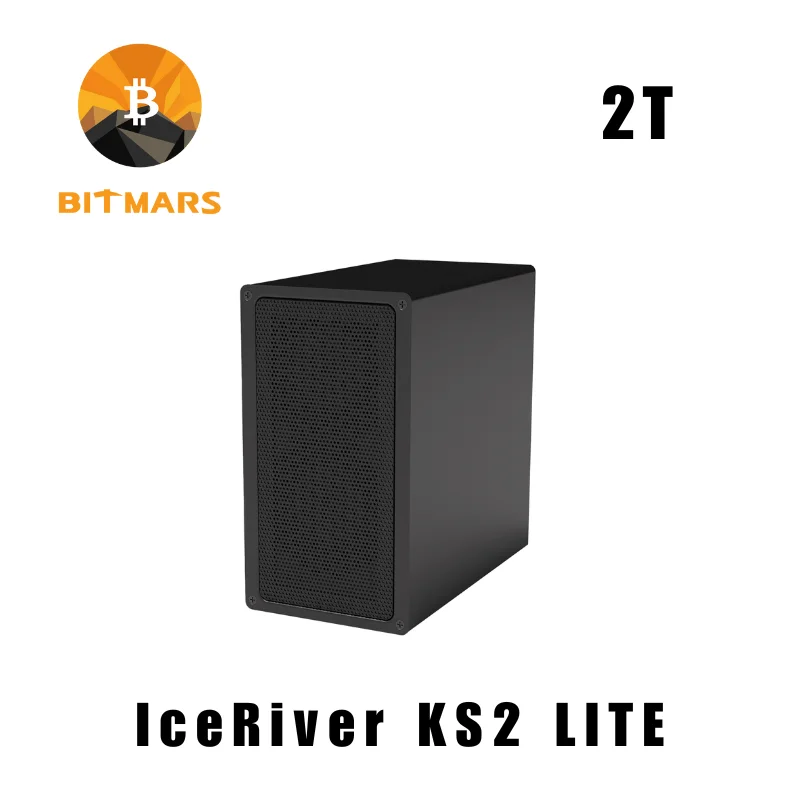 BEST OFFER IceRiver KS2 Lite 2Th/s Kaspa Mining Machine 500W Kaspa Miner KAS Coin KS0 Ultra 400g Mining Asic Crypto Miner With P