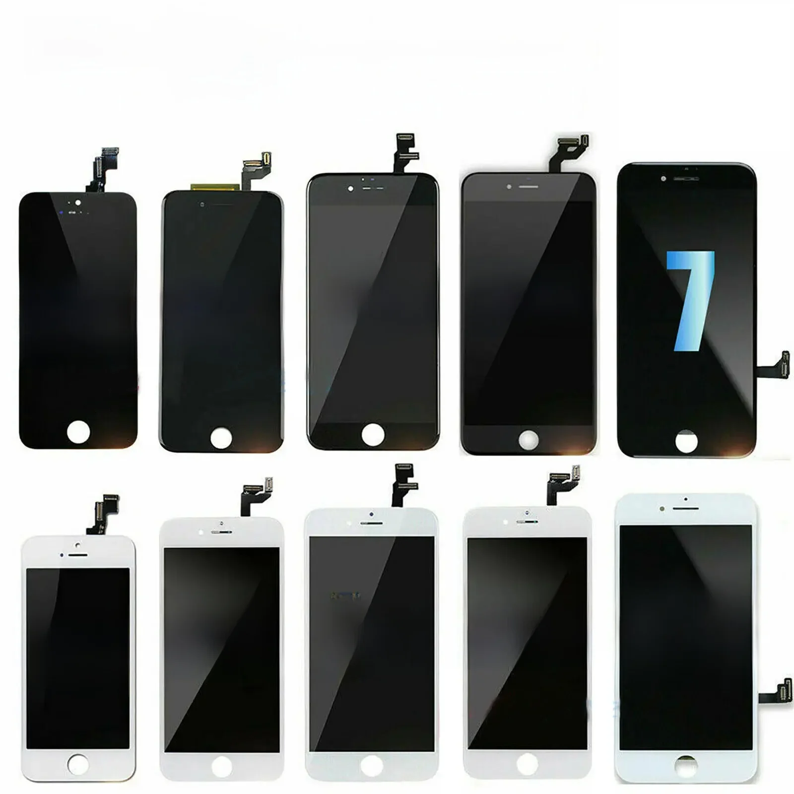 Wysokiej jakości wyświetlacz LCD do iPhone'a 5s 5c 5 SE Wyświetlacz LCD Ekran dotykowy Digitizer Zamiennik do iPhone SE Ekran 6 7 8 Wyświetlacz LCD — zdjęcie 2