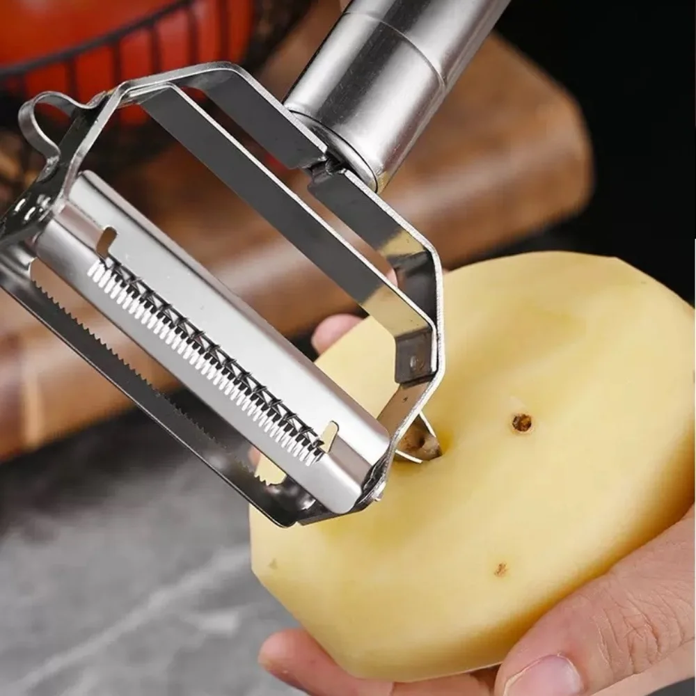 Stainless Double Sided Blade Multi-functional Peeler Vegetable Peeler Double Planing Grater Kitchen Accessories Cooking Tools