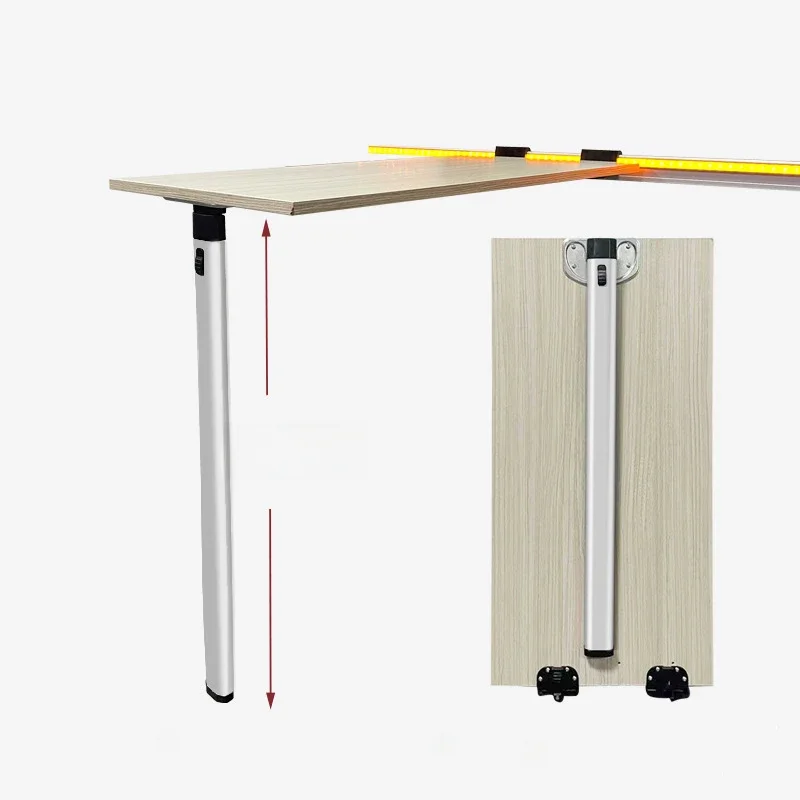 Accessoires de caravane RV de haute qualité en alliage d'aluminium, Rail de guidage de pied de Table pliante externe, accessoire de pied de Table de rangement pliant pour camping-car