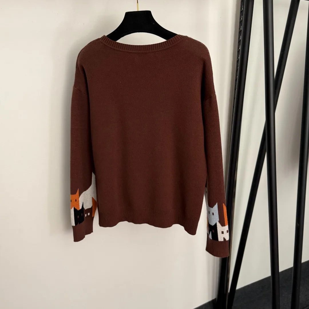 

2025 All- season and American Style Screw and Half Zipper Knitted Vest with Small Stand-up Collar