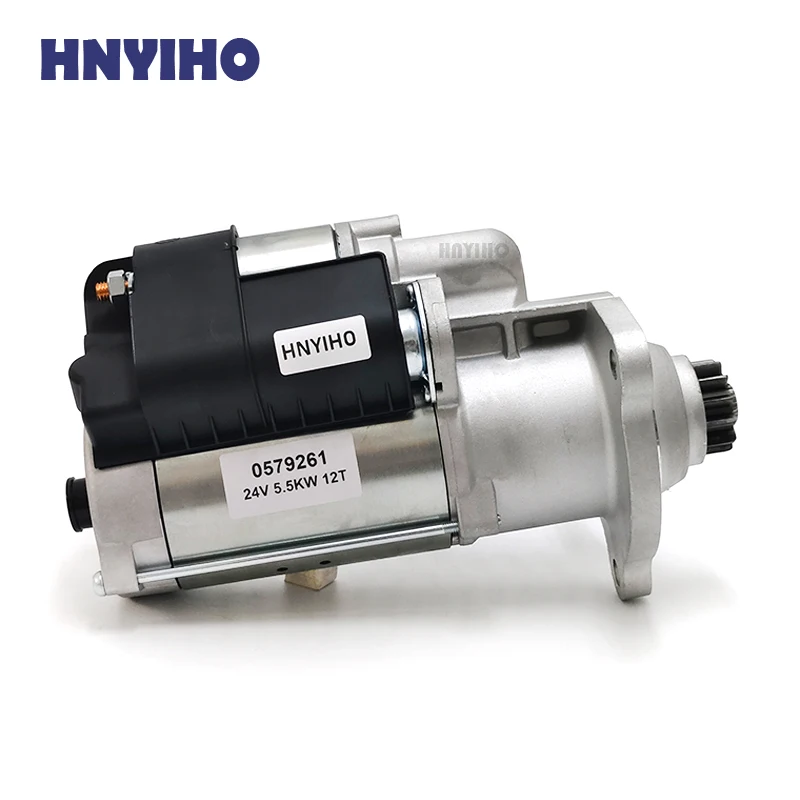 24V 5.5KW 12T Starter Motor 0579261 10579265 1447911 1796026 2029376 2031368 2148650 2276131 0001241001 0001261001 for Scania