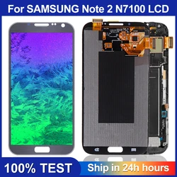 5.5'' For Samsung Galaxy Note 2 LCD N7100 Note2 N7105 Display Touch Screen Digitizer Assembly Replacement Parts