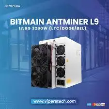 

Лидер продаж купите 5 и получите 3 бесплатных Bitmain Antminer L9 3400 GH/s W (LTC/DOGE/BEL)