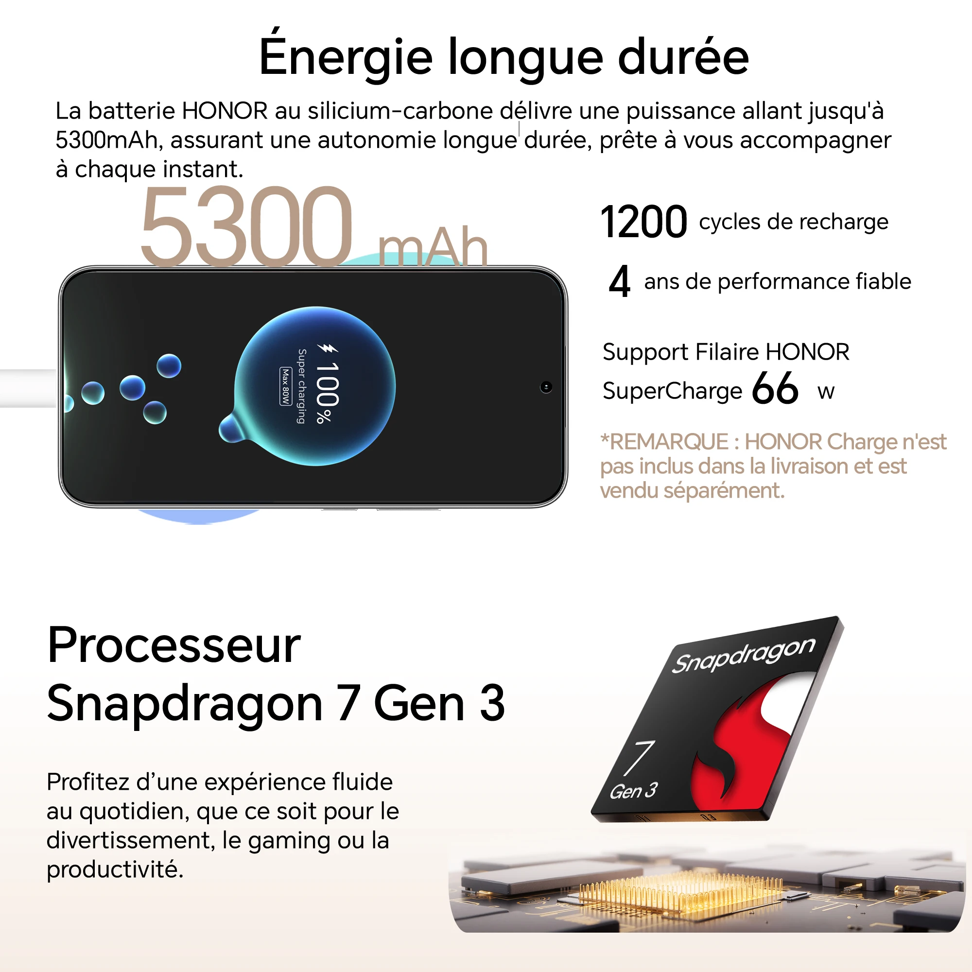 Versión UE del teléfono inteligente HONOR 5G, 7 Gen 3, cámara IA de 200MP, pantalla AMOLED, mAh, SuperCharge 66W 7