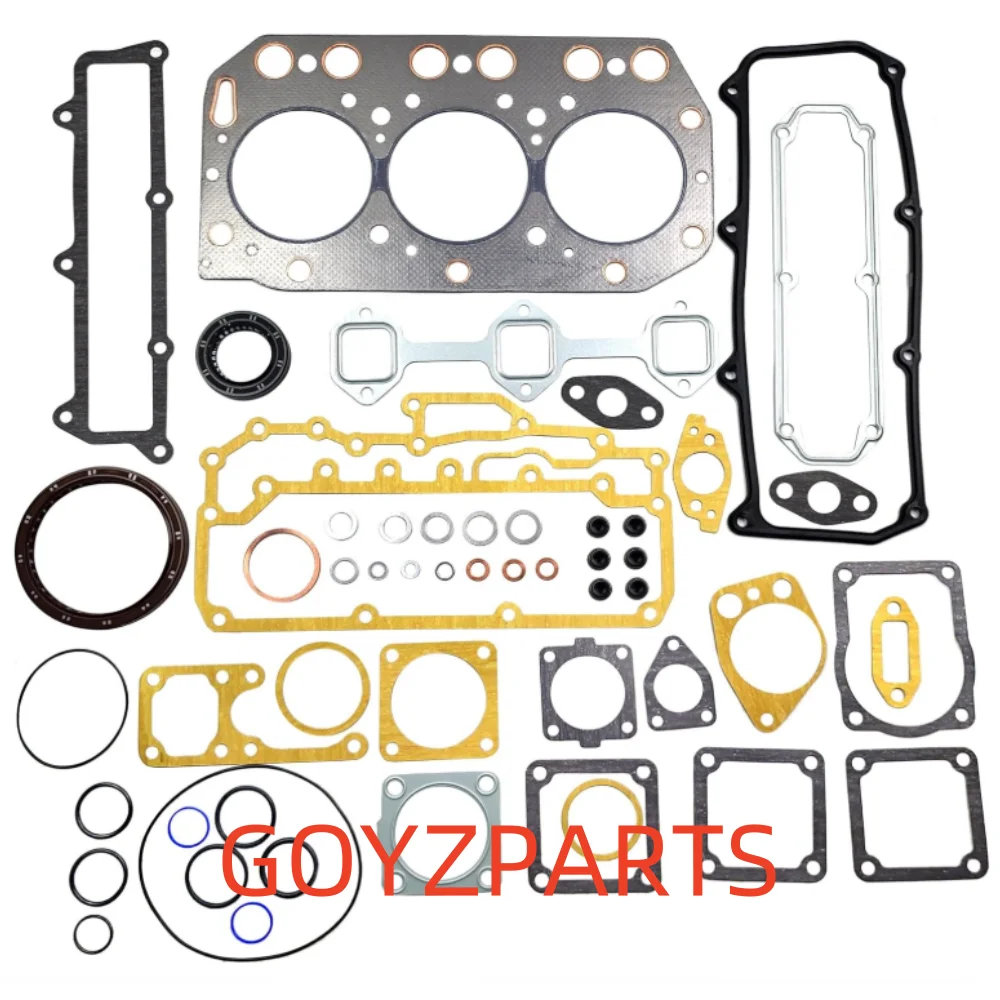 

3TN100 3TN100E 3TN100E-SB 719032-92600 119000-01340 Engine Overhaul Full Gasket Set Kit For Yanmar Engine Daewoo DSL801