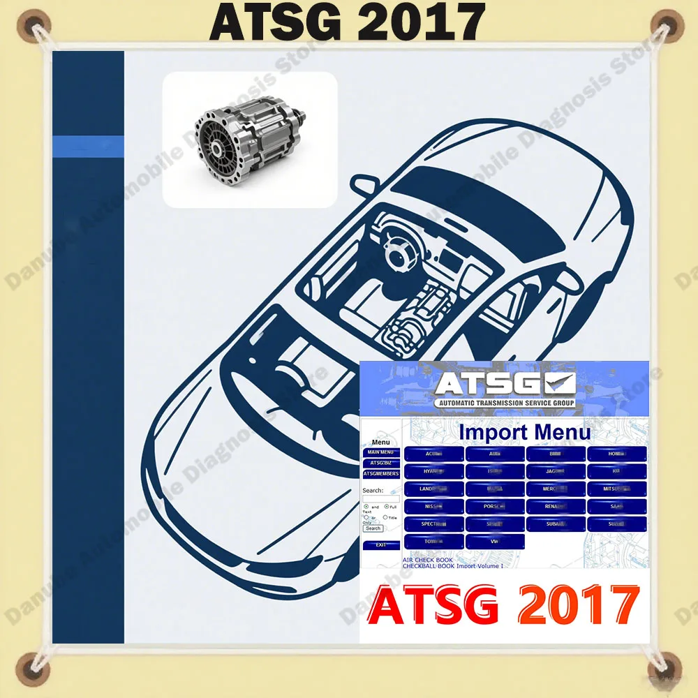 

Latest ATSG 2017 Auto Repair Software Automatic Transmissions Service Group Vehicle Maintenance Diagnostic Manual Hot Sale Tool