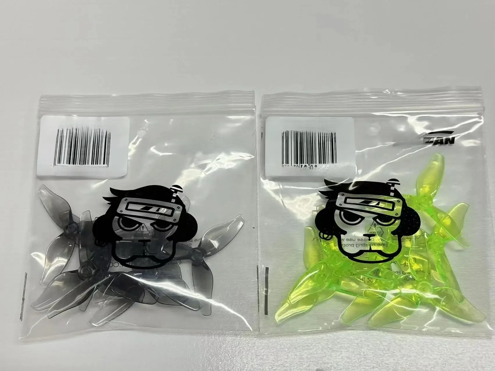 Nouveau 4 paires Gemfan Hurricane 2023s 2X2.3X3 hélice de cure-dents à 3 pales 1.5mm pour Drones cure-dents RC FPV Racing Freestyle 2 pouces