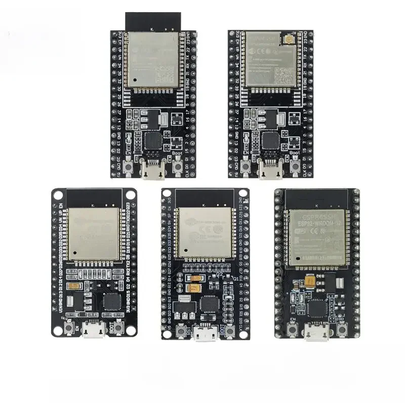 Carte de développement ESP32 WiFi + Bluetooth, 1 pièce, très faible consommation d'énergie, double cœur ESP-32 ESP-32S ESP 32 similaire ESP8266