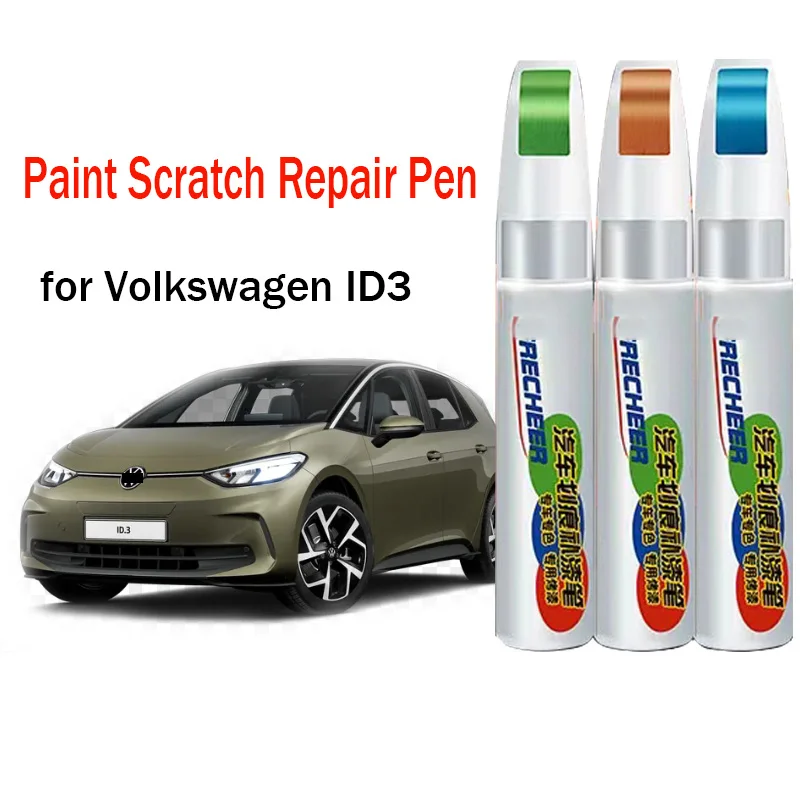 Car Paint Pen Scratch Repair Touch-Up Paint Pen for Volkswagen ID3 Paint Scratch Remover Car Paint Care Accessories