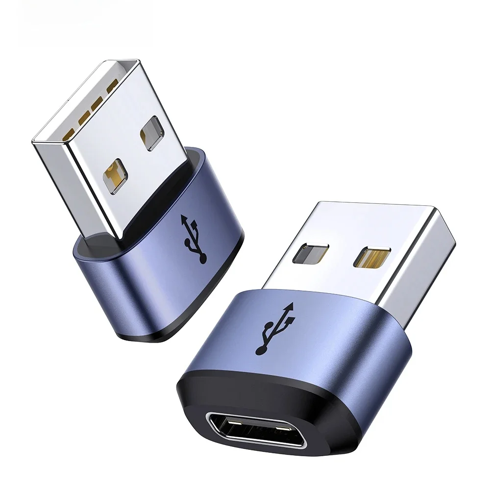 TOPK AT13 Adapter USB C na USB męski USB żeński (typ C) na USB 2.0 męski (USB-A) Szybkie ładowanie i synchronizacja danych Złącze adaptera OTG — zdjęcie 2