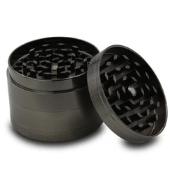 40mm Multicolor Zinc Alloy Smoke Herb Grinder Tobacco Spice Miller Crusher Shredder With Scraper 4 Parts Smoking Accessories