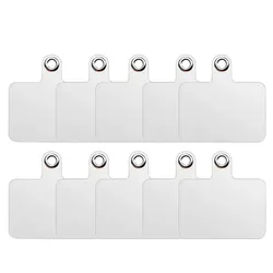 1/3/5/10 Pcs Mobile Phone Lanyard Patch Male Anti-lost Fixed Card Shell Connection Pendant Without Lanyard Hole Transparent Clip