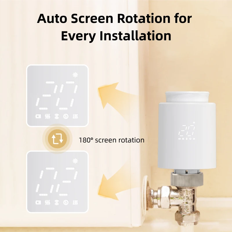 EZAIOT Smart Tuya Wifi/ZigBee3.0 المبرد المحرك TRV للبرمجة ثرموستاتي App التحكم عن بعد في درجة الحرارة أليكسا جوجل