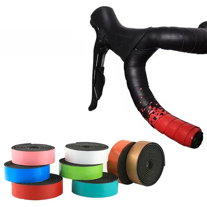AliExpress Road Bike Handlebar Tapes Bicycle Handles Cover Strap Belt Anti Slip Soft Shock-proof Gravel Bike Bar Tape Bike Tape Accessories