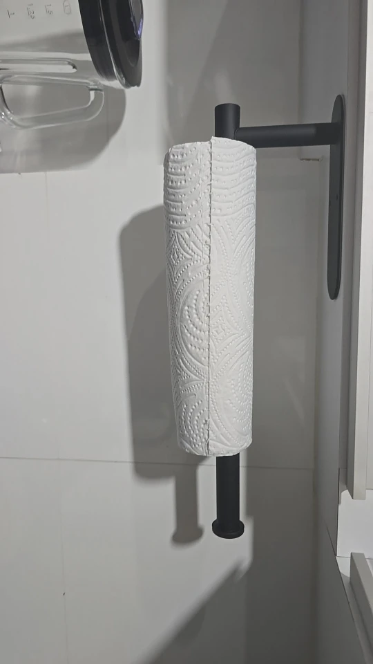 Kitchen Paper Towel Holder Adhesive Tissue Hanger Toilet Roll Paper Dispenser Cabinet Storage Napkin Rack Bathroom Accessories photo review