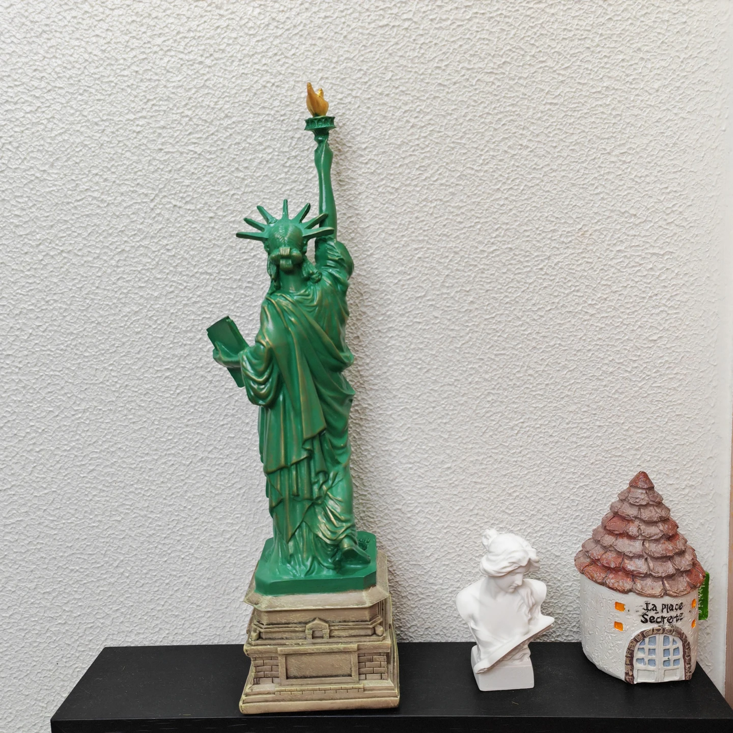 Freiheitsstatue Harz-Statue Schreibtisch-Accessoires Sammlerstücke Reise-Souvenirs New York Büro Heim Interieur Raumdekoration – Detail 4