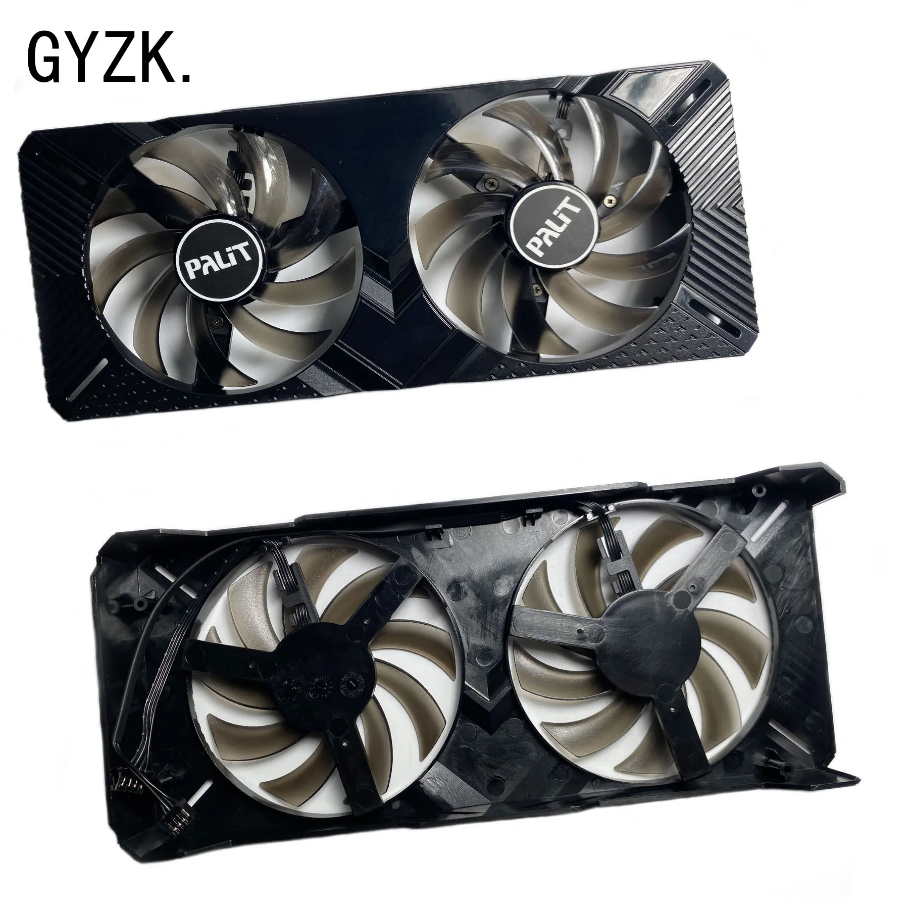 

New For PALIT GeForce RTX2060 2060S 2070 GTX1660 1660ti 1660S Dual OC Graphics Card Replacement Fan panel with fan