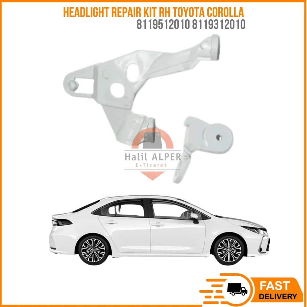 FOR HEADLIGHT REPAIR KIT RH (PATENTED PRODUCT) TOYOTA COROLLA E.M. 03-07 OEM 8119512010 8119312010 SUPER QUALITY HIGH SATISFACTI