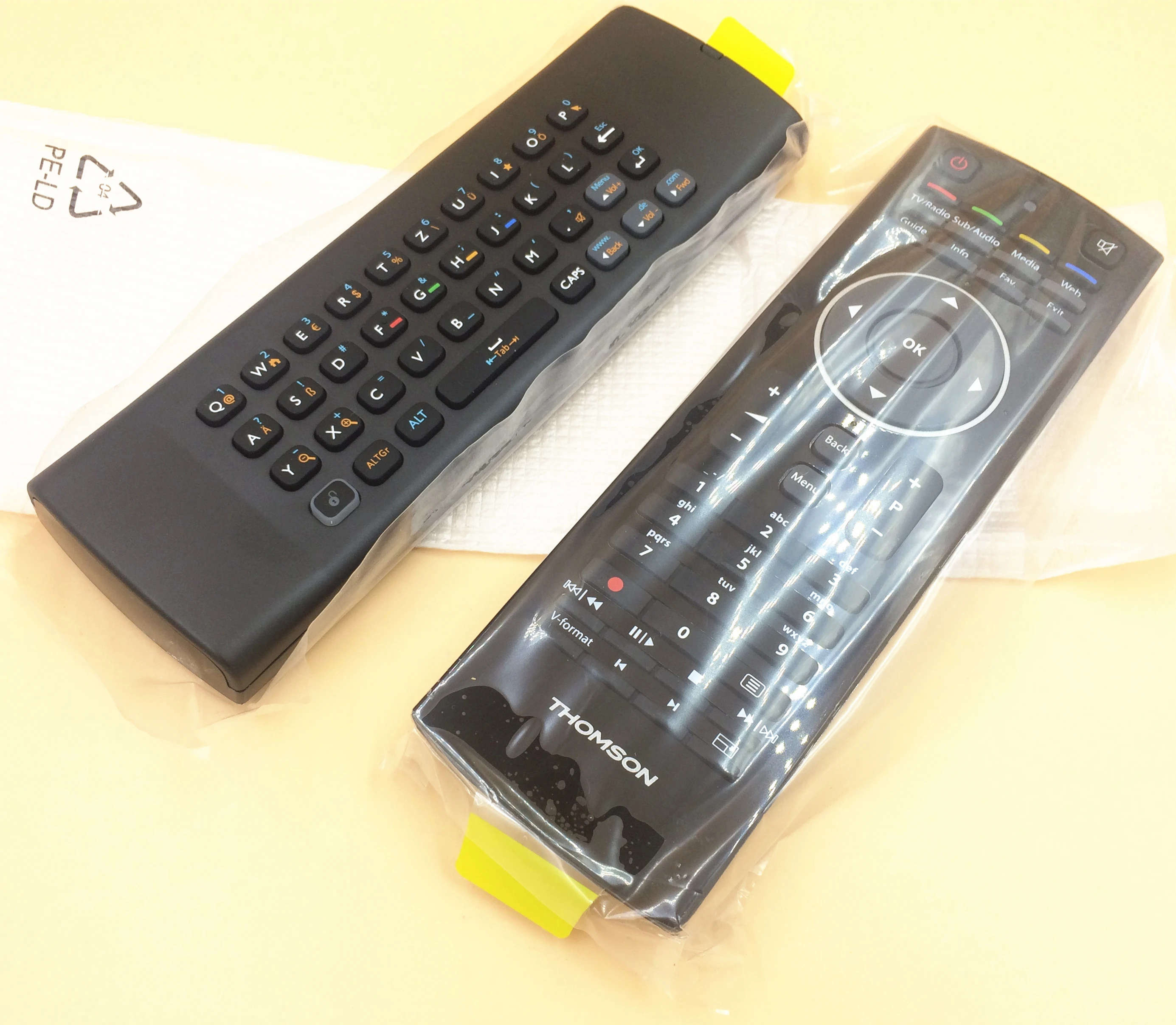 Original Remote Control KWR114526/01B For THOMSON Smart TV Satellite Receiver THS845 Fernbedienung 3139 238 30921