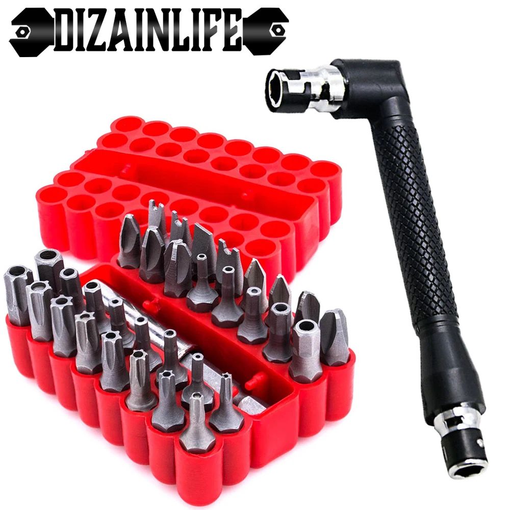 Dual Head L-shaped Mini Socket Wrench 1/4