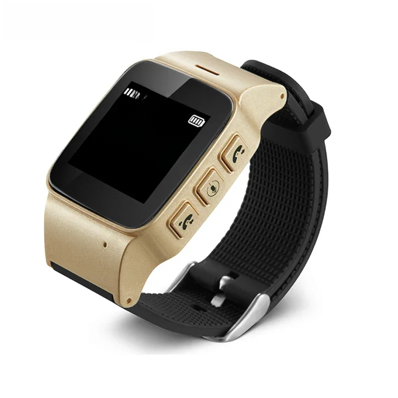 GPS Tracker Smart Watch para homens e mulheres idosos, IOS, Android, idosos, telefone SOS,