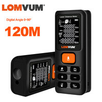 LOMVUM 50m 120m Trena Measure Tape Laser Ruler Rangefinders Digital Distance Meter Measurer Range Finder Lazer Metreler