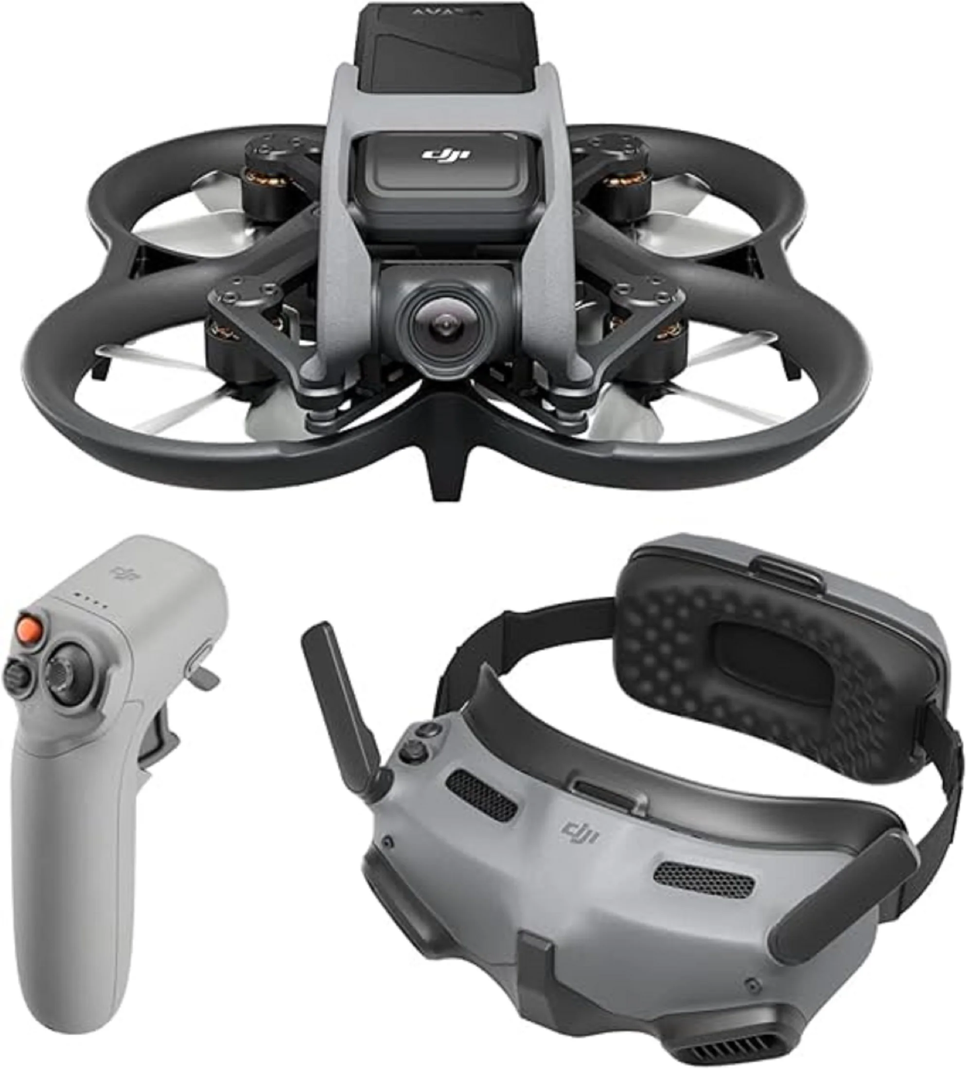 HOT DEAL!!@))) DJI Avata Explorer Combo with Camera 4K, Super-Wide 155° FOV,Includes New RC Motion 2 and Goggles Integra