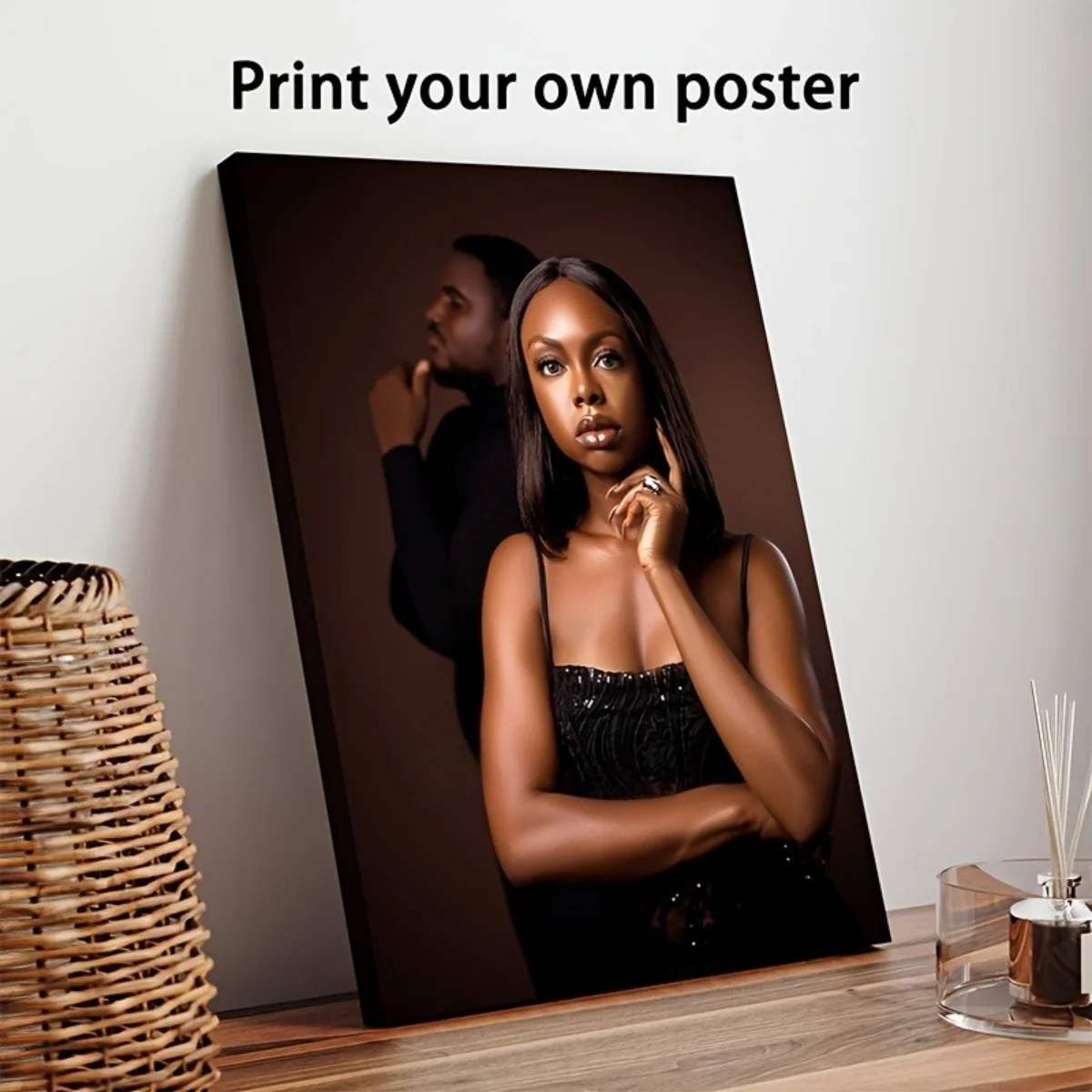 2D Flat Canvas Art — Custom Artwork (Based on Your Photos) — Personalized Photo Canvas Wall Art — Custom Home Decor Art