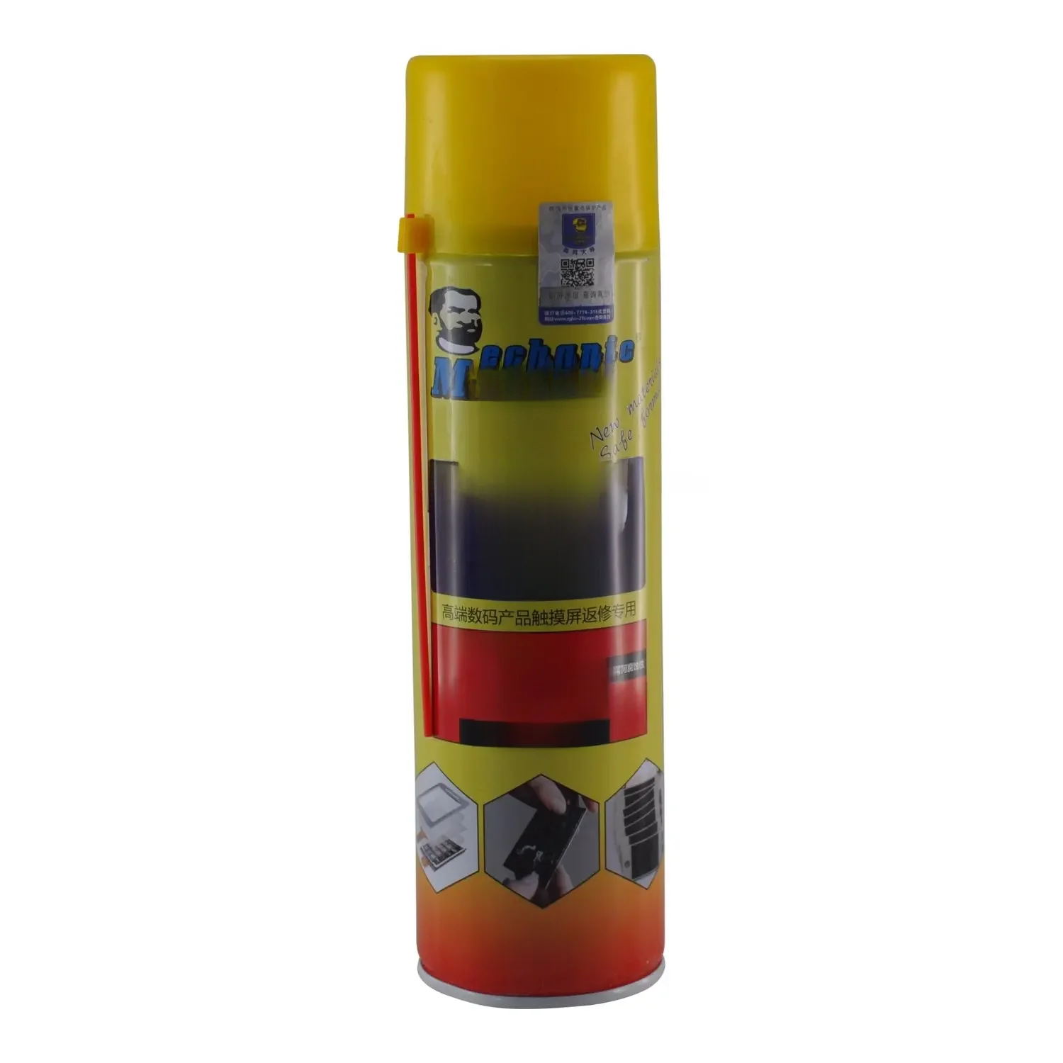Removedor De Cola Aereosol, Limpador OCA 883, LCD 550ml Mechanich