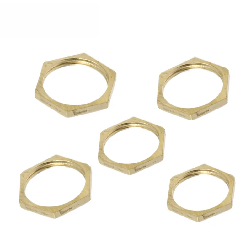 5 sztuk miedziane nakrętki sześciokątne złączka rurowa 1/8 "1/4" 3/8 "1/2" 3/4 gwint żeński sześciokątny nakładka na chwyt — zdjęcie 2