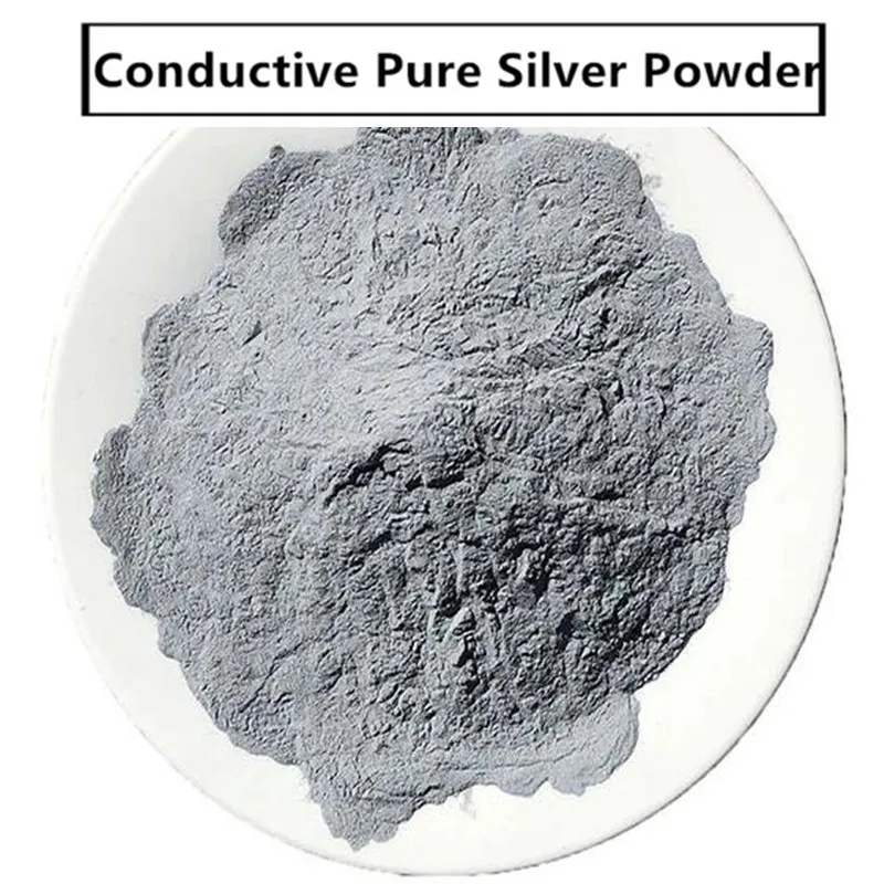 

High Purity Ultrafine Silver Powder Flake Silver Powder Spherical Micron Nano Silver Powder Conductive Silver Powder