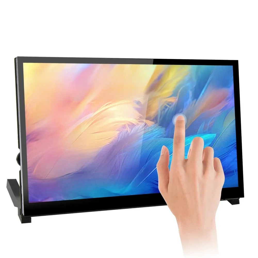 iPistBit 10,1-calowy pojemnościowy ekran dotykowy 1024*600 IPS wyświetlacz dla Raspberry Pi Win 8/10 wyświetlacz LCD z głośnikami — zdjęcie produktu 7