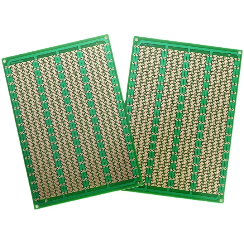 1 sztuk DIY 10x14 10*14CM prototyp papieru PCB uniwersalny eksperyment matryca płytka drukowana pojedynczy rząd ciągły otwór 100x140mm — zdjęcie 2