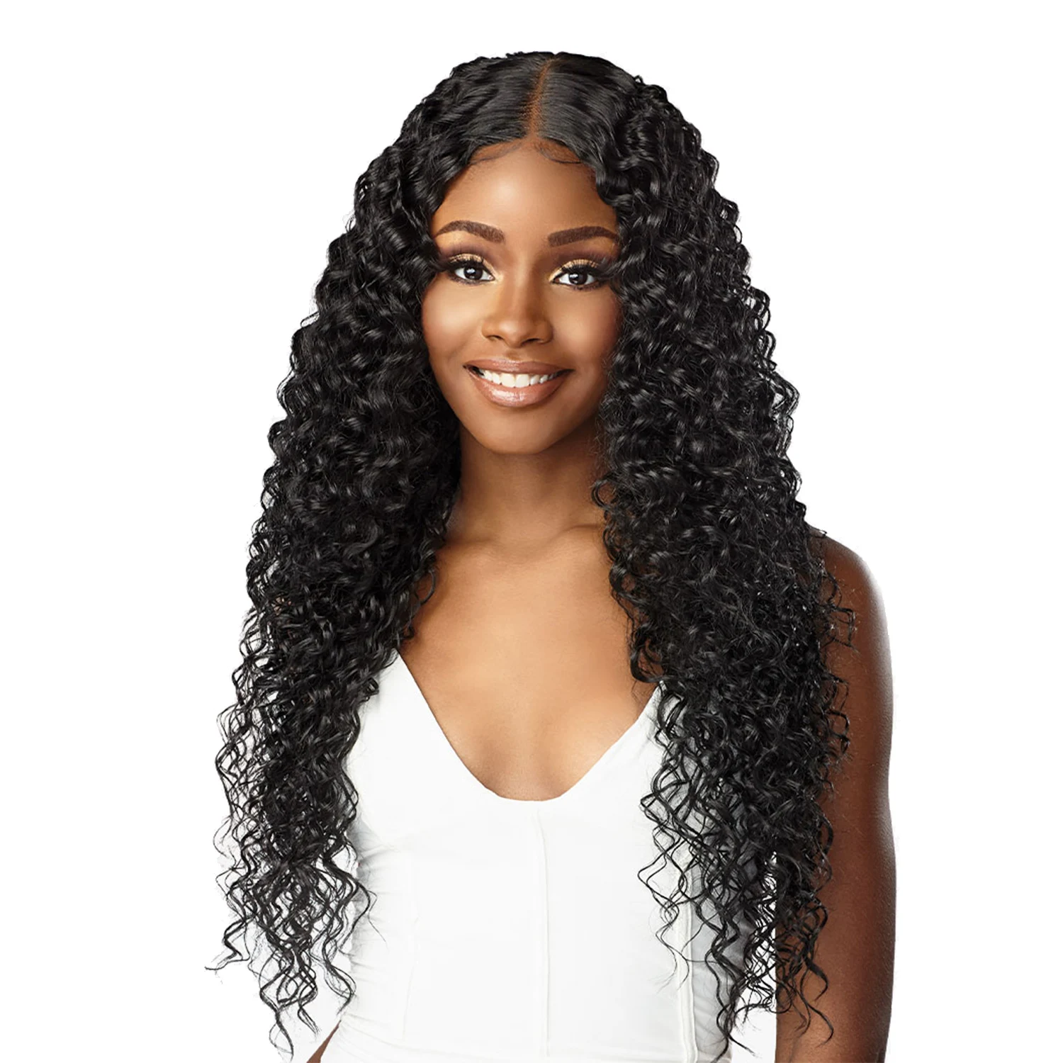 Sensationnel Butta Lace Human Hair Blend HD Lace Front Wig Bohemian 28